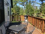 Deck at White Pine with small Gas Greill